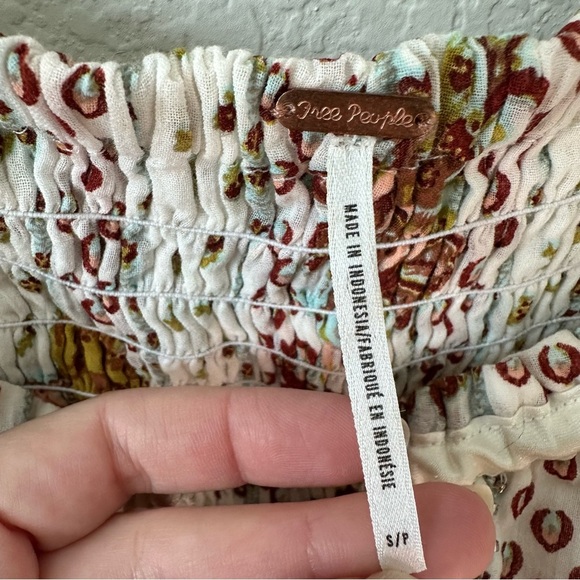 Free People Rare Bali Sweet Songs Maxi Dress SZ S - Picture 6 of 11